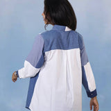 The Denim Contrast Shirt