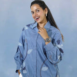 Denim Leaf Story Shirt