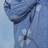 Denim Leaf Story Shirt