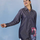 Denim & Equestrian Charm Shirt