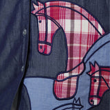 Denim & Equestrian Charm Shirt