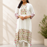 Gulnaar Bloom Handblock Kurta