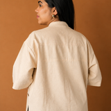London Icons Embroidered Linen Shirt