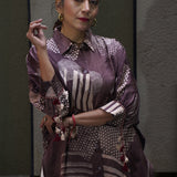 Mocha Muse Ajrakh Shirt