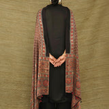 Royale Embellished Modal Black Kurta set of 2