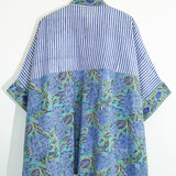 Azure Botanica Block Shirt