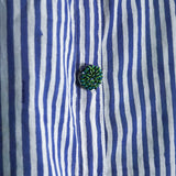 Azure Botanica Block Shirt