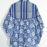 Indigo Paisley Bloom Block Shirt
