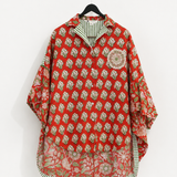 Tangerine Élan Bloom Block Shirt