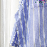 Periwinkle Bloom Striped Kurta