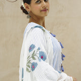 Azaqat Handblock Ensemble Kurta Suit