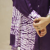 BohoBandh Purple Shirt