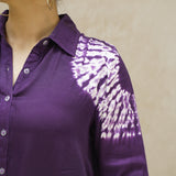 BohoBandh Purple Shirt