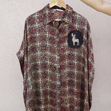 Silken Modal Ajrak Shirt