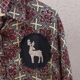 Silken Modal Ajrak Shirt