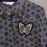Star Soft Modal Ajrak Shirt