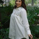 Hand-Bloom Botanical Ease Shirt