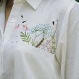 Hand-Bloom Botanical Ease Shirt