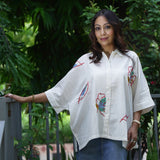 Abstract Embroidered Reverie Shirt