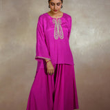 Rangrez Festive Sharara Co-ord Set