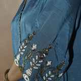 Meher Embroidered Sleeve Festive Kurta Set