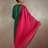 Gulzaar Green Embroidered Festive Kurta Set with Dupatta
