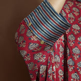 Auburn Ajrakh Hand-block Printed Kaftan