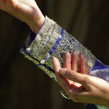 Sapphire Wave Leheriya Tie-Dye Shirt