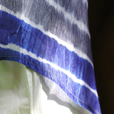 Sapphire Wave Leheriya Tie-Dye Shirt