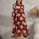 Ziggy Red Floral Dress