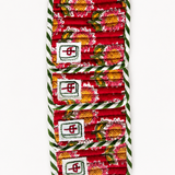 Red Mahjong Bag Set for Tiles and Racks with mat