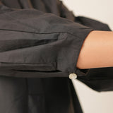 Gem Black Poplin Dress