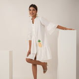 Flipper White Sequance Dress
