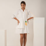 Flipper White Sequance Dress