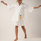 Flipper White Sequance Dress