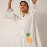 Flipper White Sequance Dress