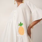 Flipper White Sequance Dress