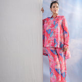 Coco Red Flower Co-ord Set
