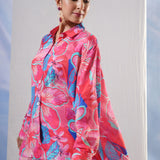 Coco Red Flower Co-ord Set