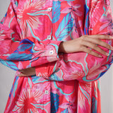 Coco Red Flower Co-ord Set