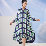 Zinnia Clamp Dye Dress
