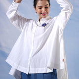 EVIL EYE PATCH COTTON SHIRT