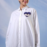 EVIL EYE PATCH COTTON SHIRT