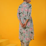 Kasturi Floral Printed Kurta Set