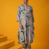 Kasturi Floral Printed Kurta Set