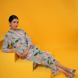 Kasturi Floral Printed Kurta Set