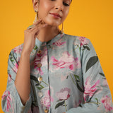 Kasturi Floral Printed Kurta Set