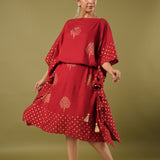 Tankam Red Hipster Dress