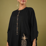 Umalas Block Printed Black Co -ord set