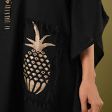 Umalas Block Printed Black Co -ord set